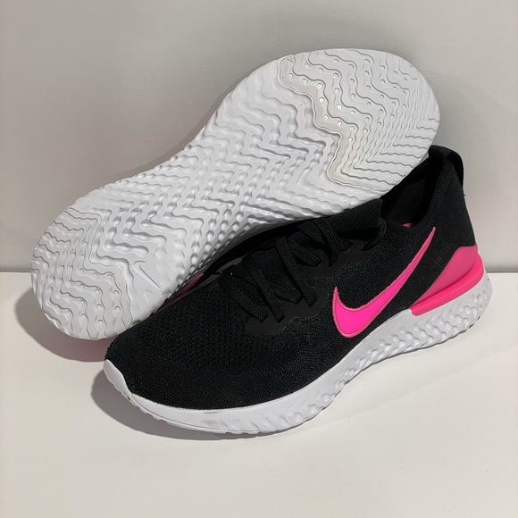 nike epic react flyknit 2 black pink